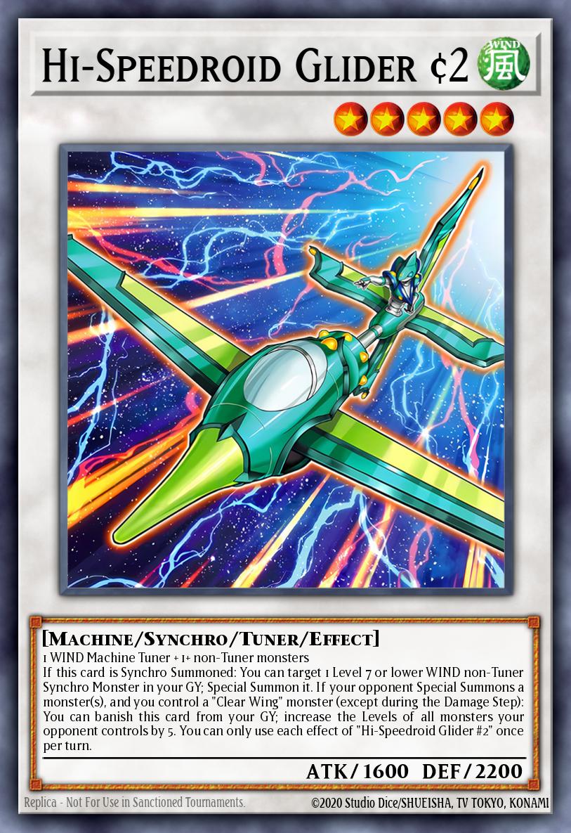 LAVD-ENS35 * Hi-Speedroid Glider #2 * Common * Legendary Arc-V Decks
