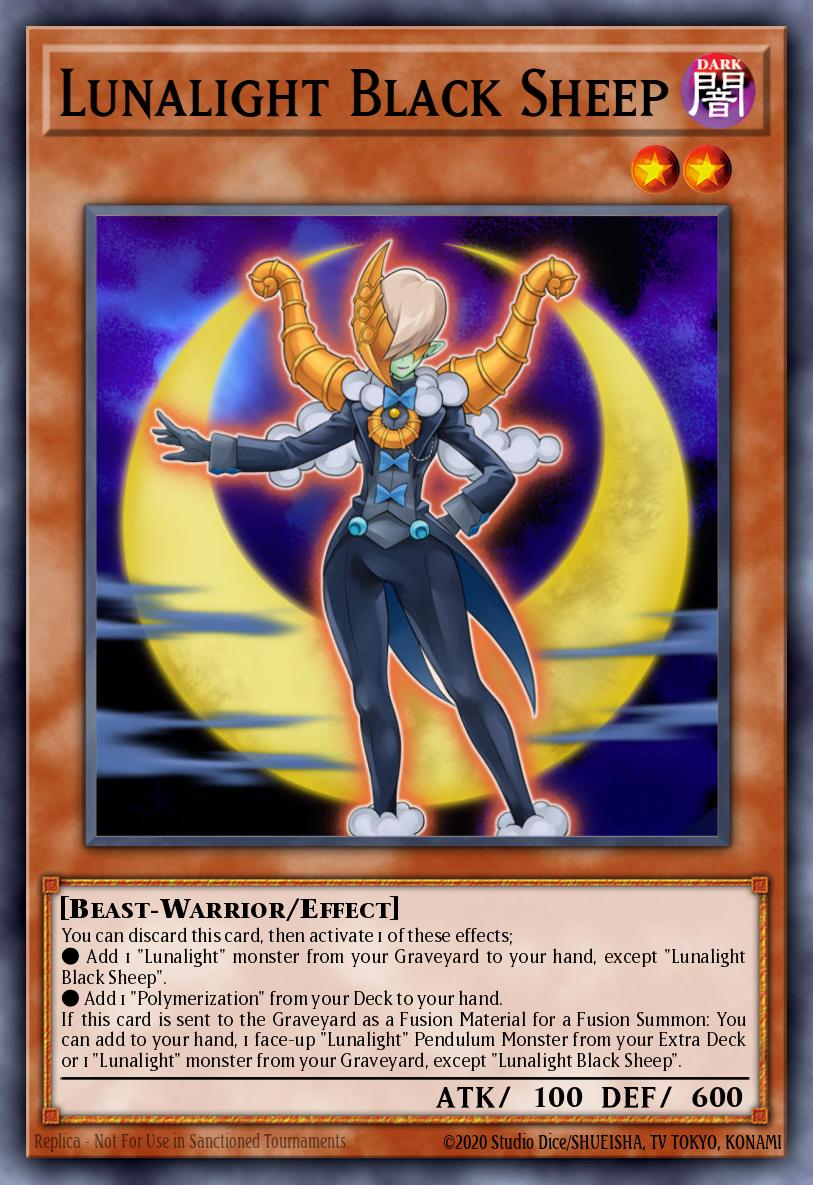 LAVD-ENL02 * Lunalight Black Sheep * Ultra Rare * Legendary Arc-V Decks