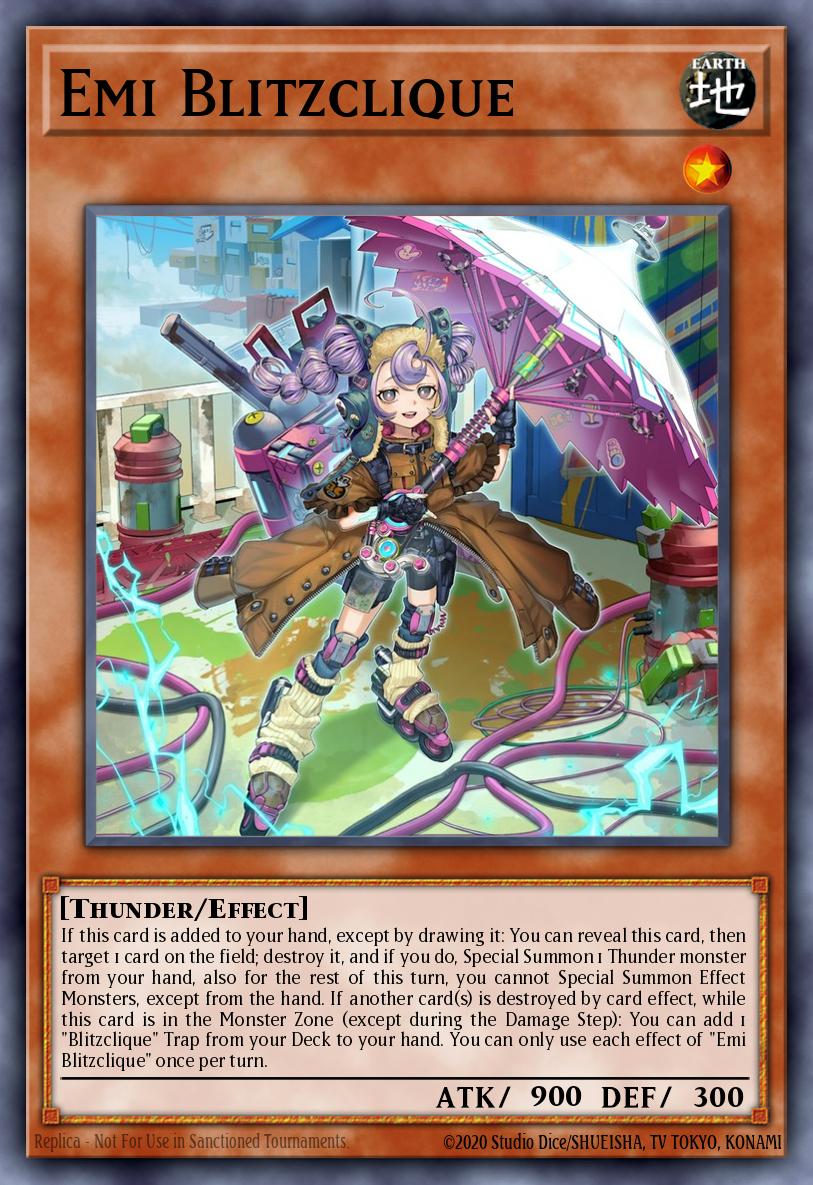 CORI-EN014 * Emi Blitzclique * Super Rare * Chaos Origins