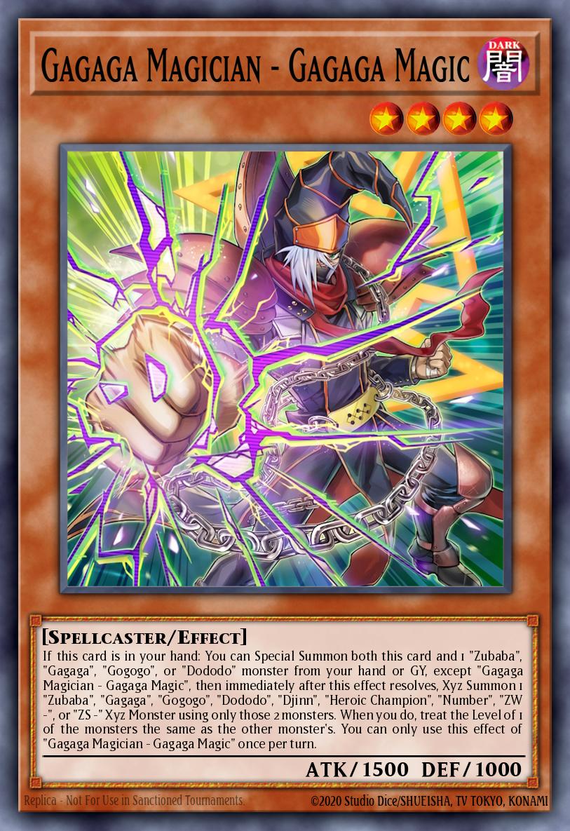 MAMO-EN011 * Gagaga Magician - Gagaga Magic * Ultra Rare * Magnificent Monsters