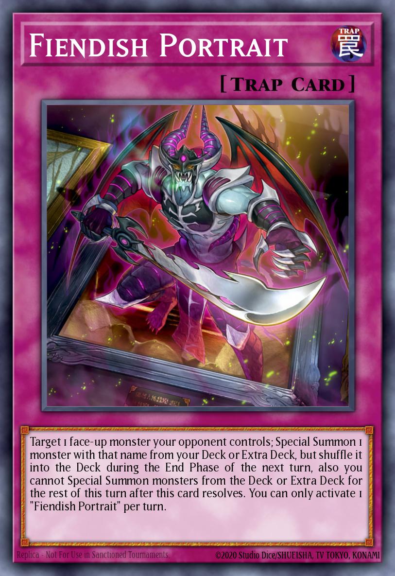 Fiendish Portrait * Super Rare * MP21-EN033