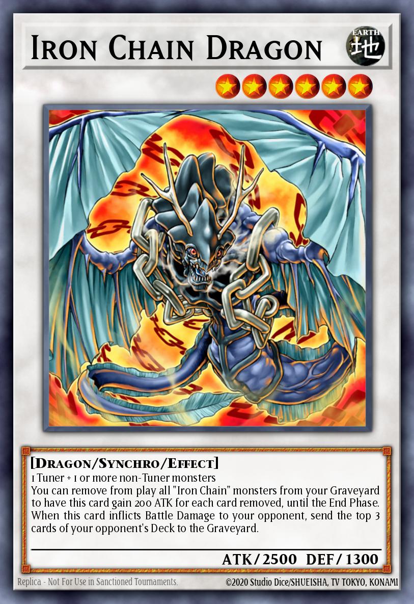 MAMO-EN081 * Iron Chain Dragon * Ultra Rare * Magnificent Monsters