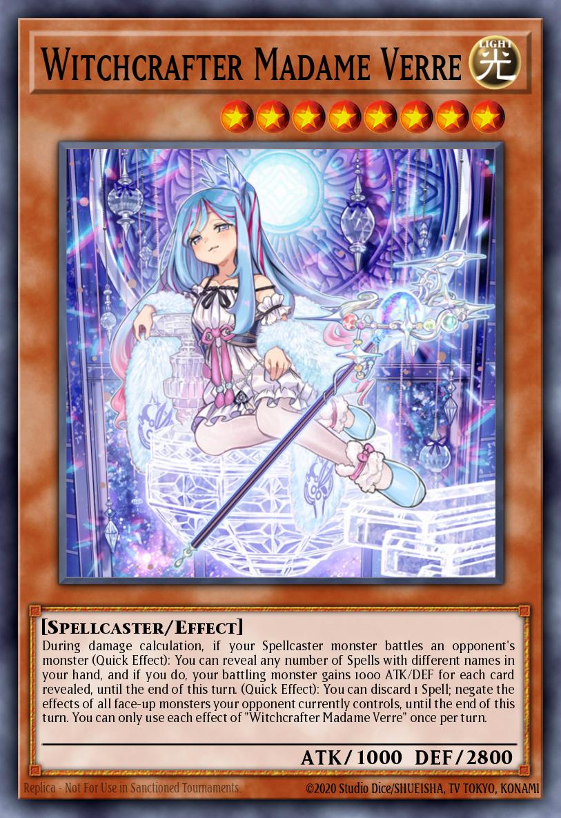 MAMO-EN031 * Witchcrafter Madame Verre * Secret Rare * Magnificent Monsters