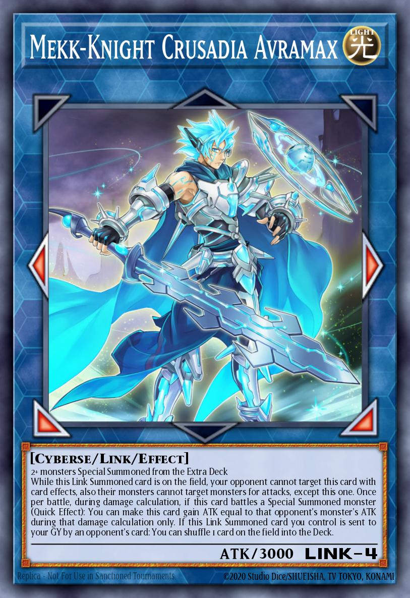 MAMO-EN037 * Mekk-Knight Crusadia Avramax * Secret Rare * Magnificent Monsters