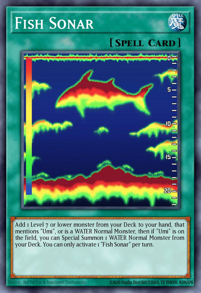 MAMO-EN095 * Fish Sonar * Ultra Rare * Magnificent Monsters
