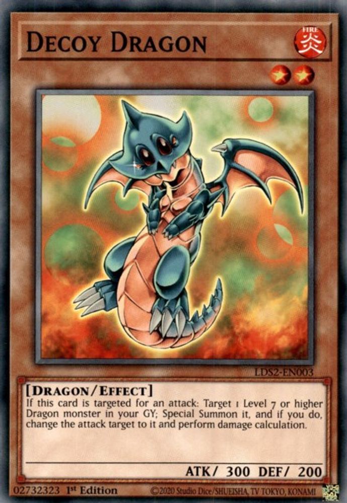 LDS2-EN003 * Decoy Dragon * Common * Legendary Duelists: Season 2
