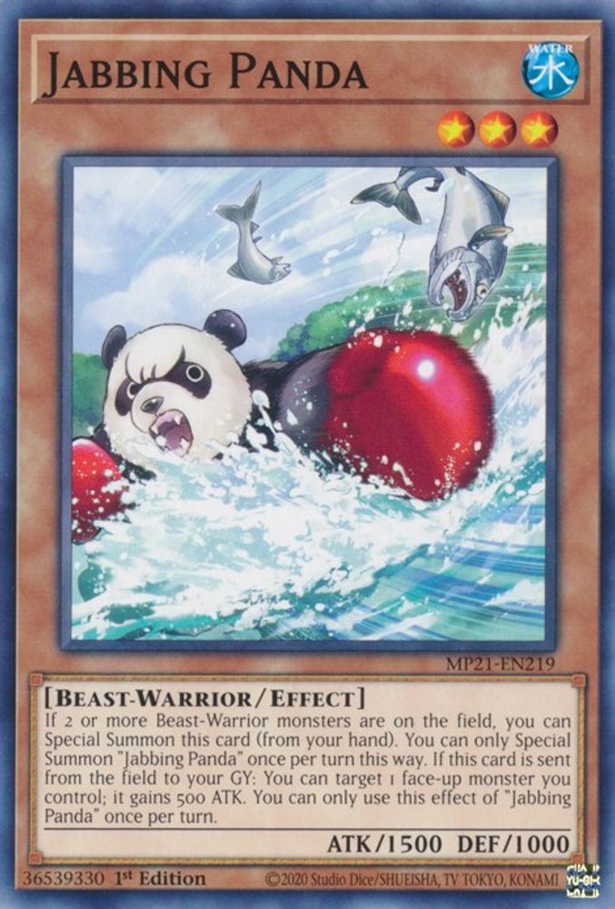 Jabbing Panda * Common * MP21-EN219