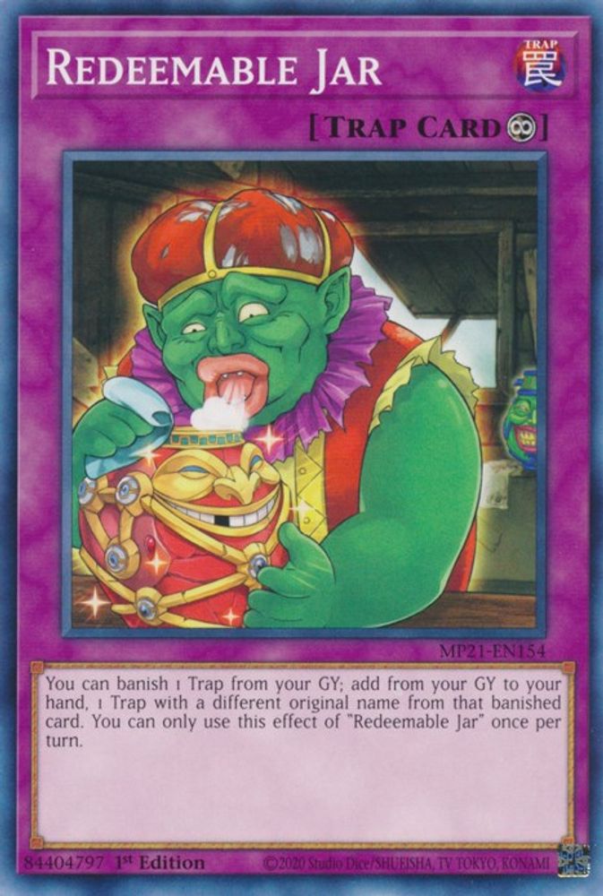 Redeemable Jar * Common * MP21-EN154