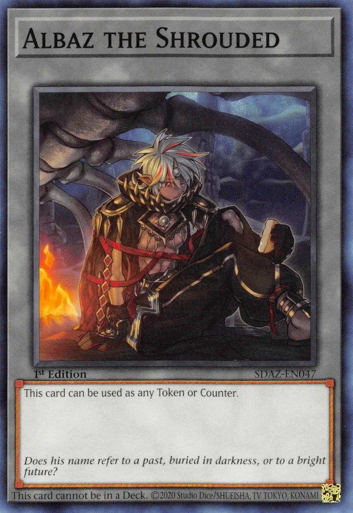 SDAZ-EN047 * Albaz the Shrouded * Common * Structure Deck: Albaz Strike