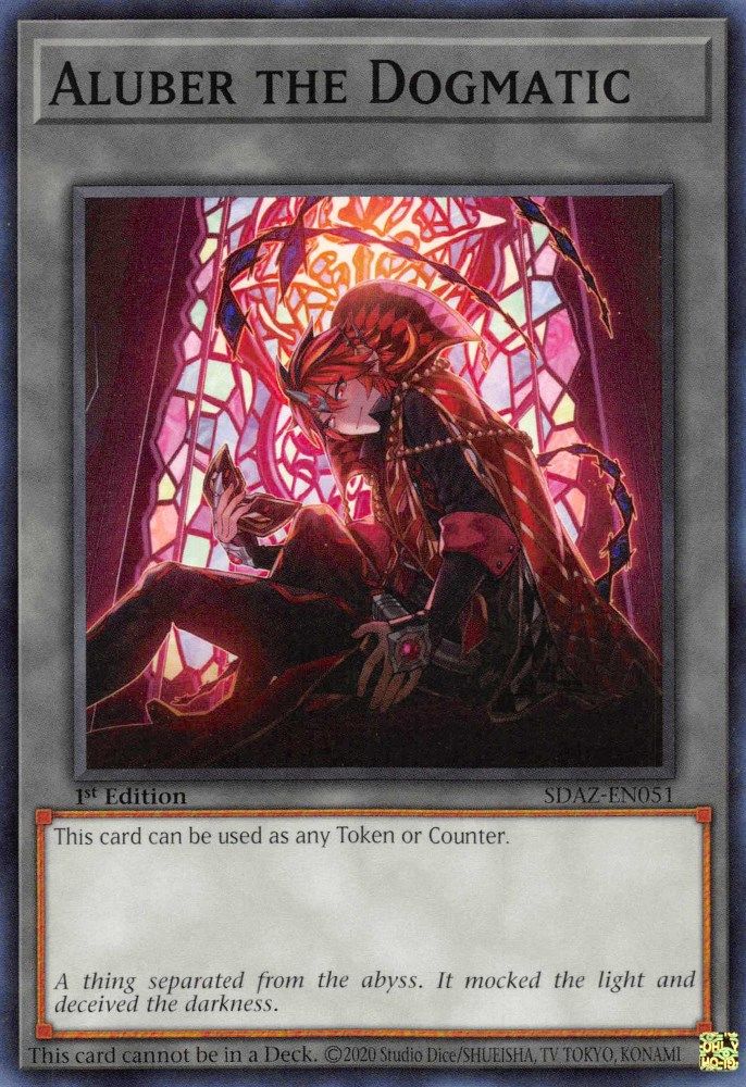 SDAZ-EN051 * Aluber the Dogmatic * Common * Structure Deck: Albaz Strike