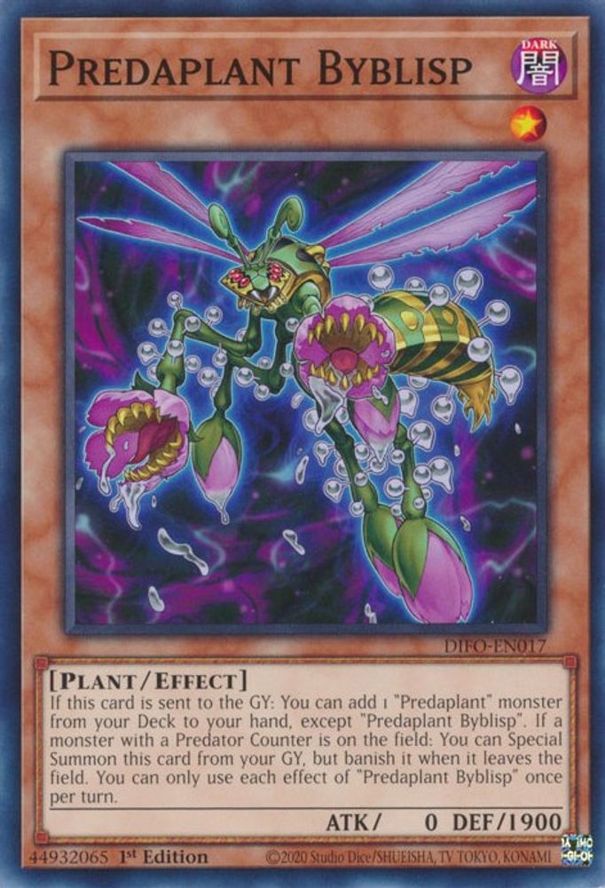 DIFO-EN017 * Predaplant Byblisp * Common * Dimension Force
