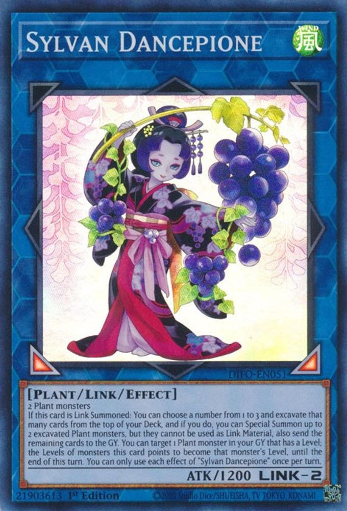 DIFO-EN051 * Sylvan Dancepione * Super Rare * Dimension Force