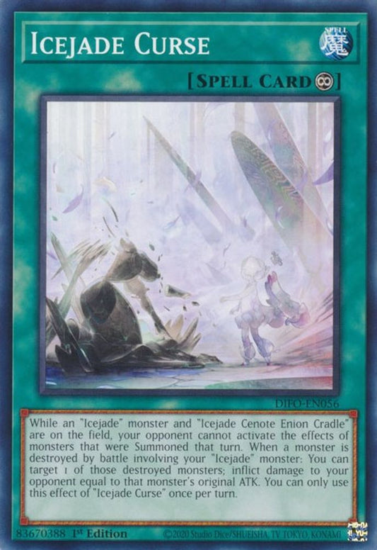 DIFO-EN056 * Icejade Curse * Common * Dimension Force