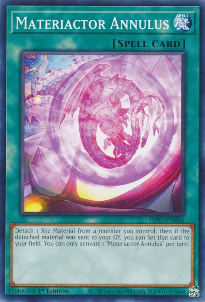 DIFO-EN066 * Materiactor Annulus * Common * Dimension Force
