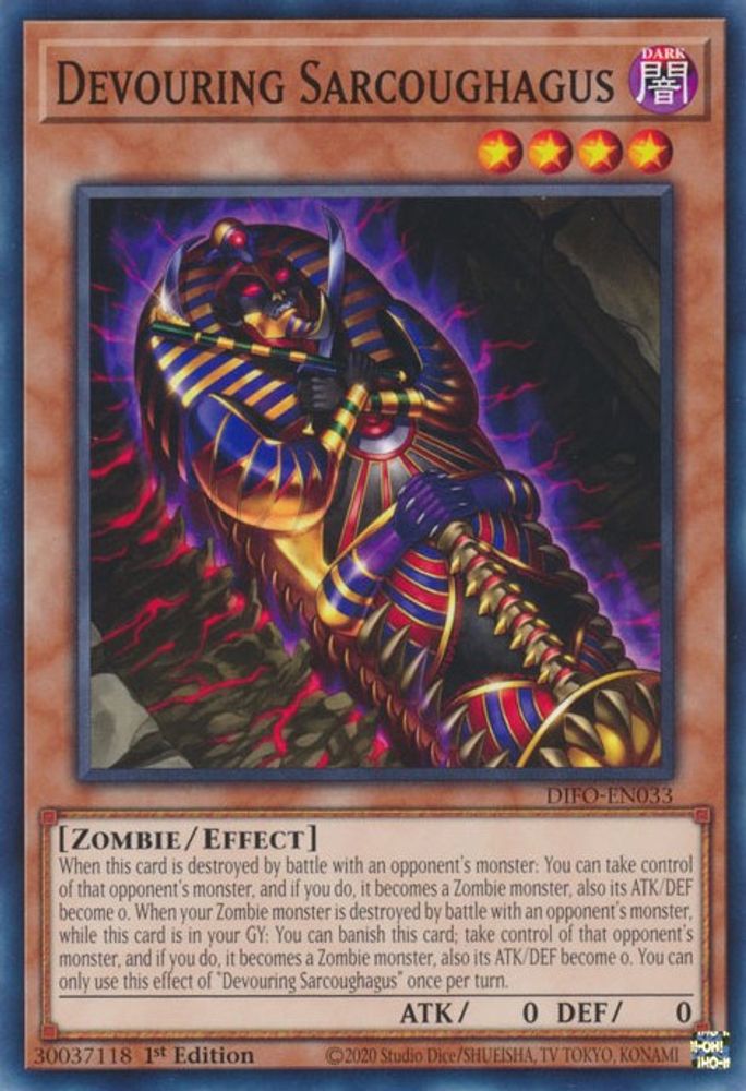 DIFO-EN033 * Devouring Sarcoughagus * Common * Dimension Force