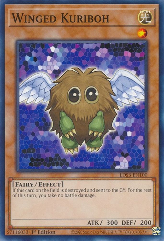 LDS3-EN100 * Winged Kuriboh * Common * Legendary Duelists: Season 3