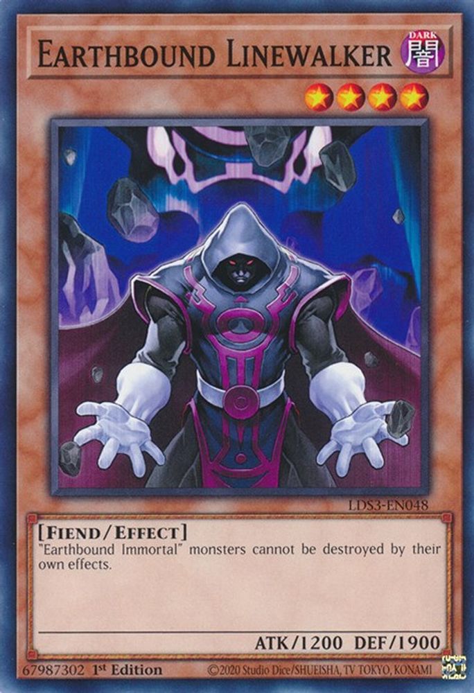 LDS3-EN048 * Earthbound Linewalker * Common * Legendary Duelists: Season 3