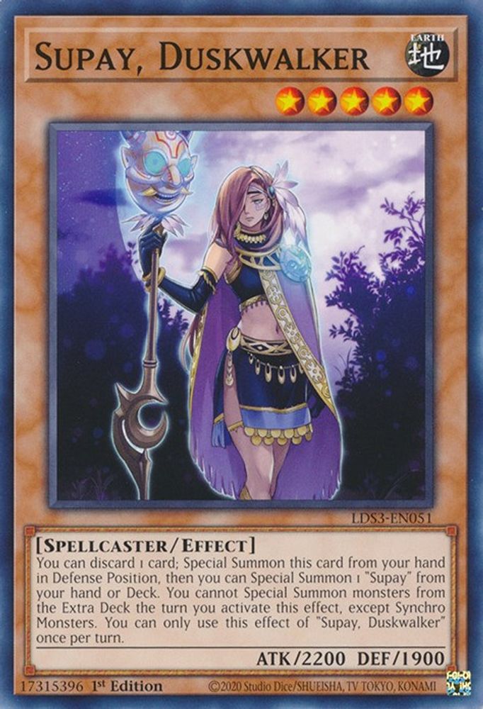 Supay, Duskwalker * Common * LDS3-EN051