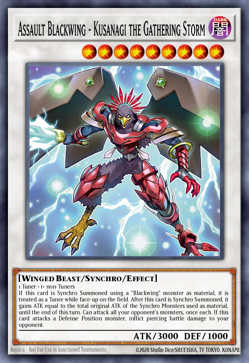MAMO-EN026 * Assault Blackwing - Kusanagi the Gathering Storm * Ultra Rare * Magnificent Monsters