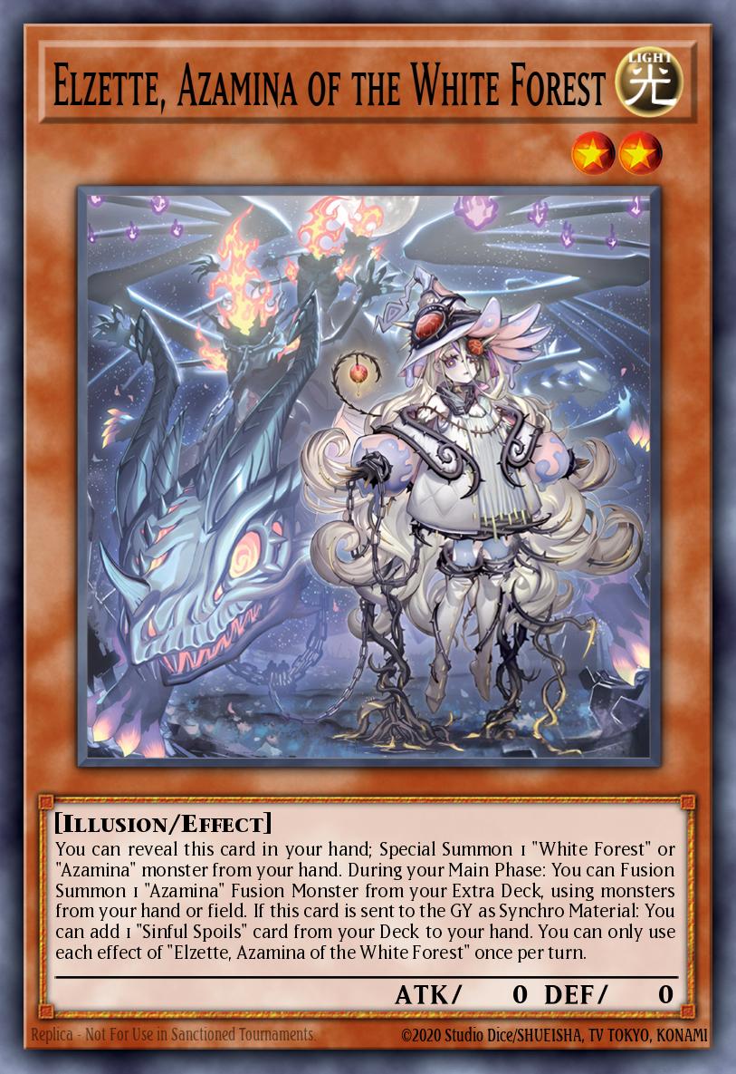 MAMO-EN054 * Elzette, Azamina of the White Forest * Ultra Rare * Magnificent Monsters