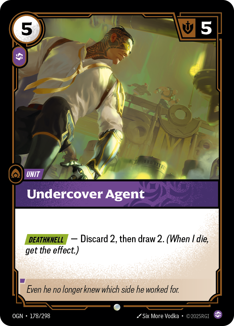 OGN-178 * Undercover Agent * Common * Origins