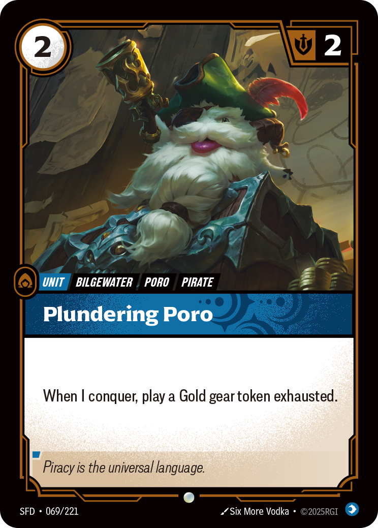 SFD-069 * Plundering Poro * Common * Spiritforged