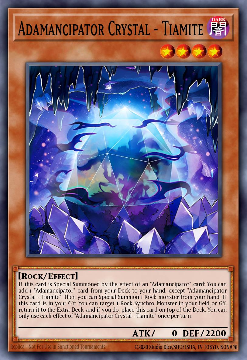 BETB-EN025 * Adamancipator Crystal - Tiamite * Common * Beyond the Brave