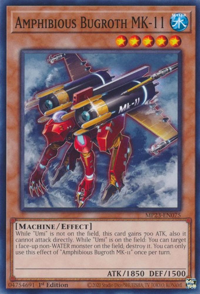 MP23-EN075 * Amphibious Bugroth MK-11 * Common * 25th Anniversary Tin: Dueling Heroes Mega Pack