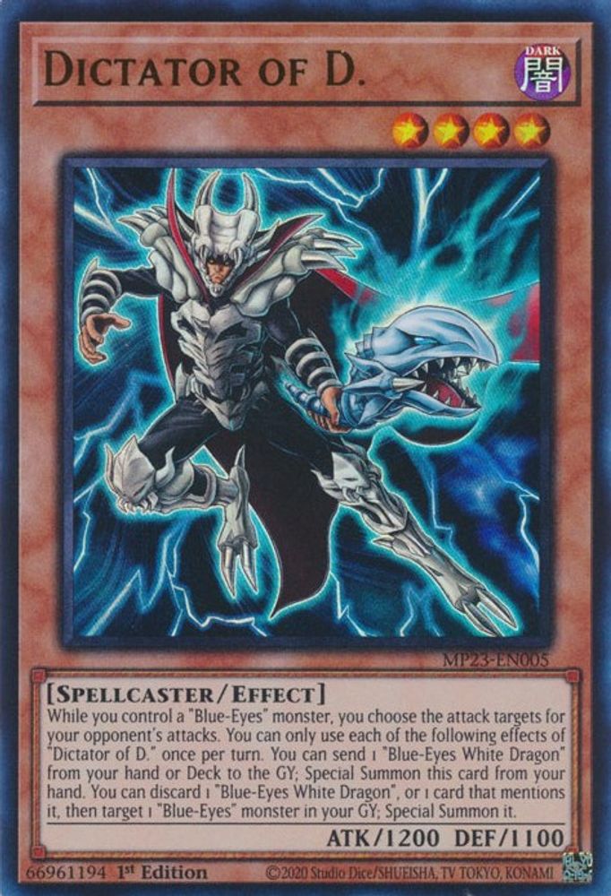 Dictator of D. * Ultra Rare * MP23-EN005