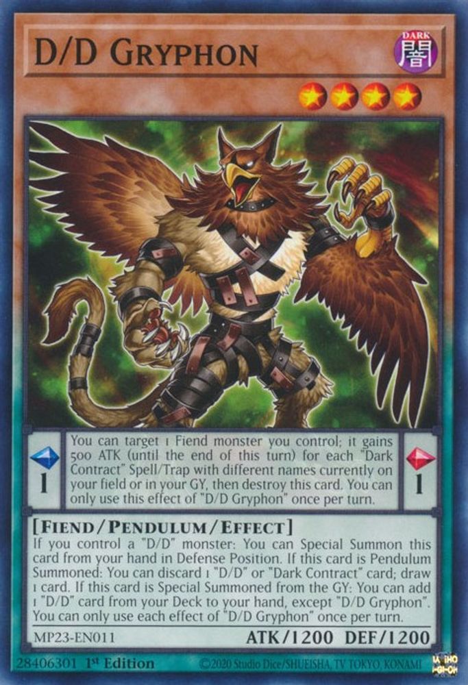 D/D Gryphon * Common * MP23-EN011