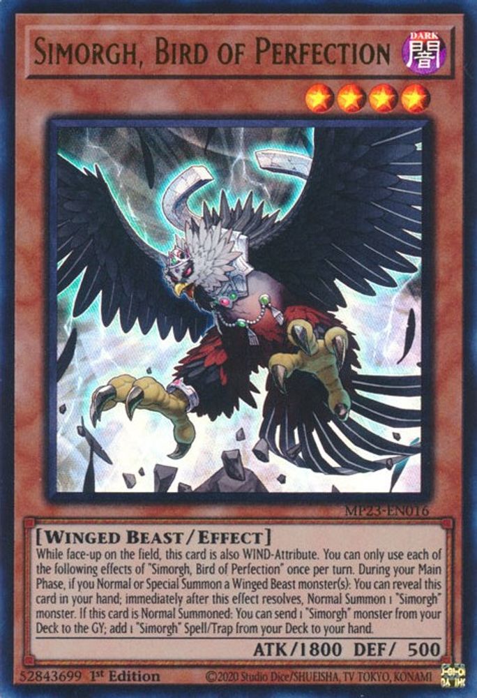 Simorgh, Bird of Perfection * Ultra Rare * MP23-EN016