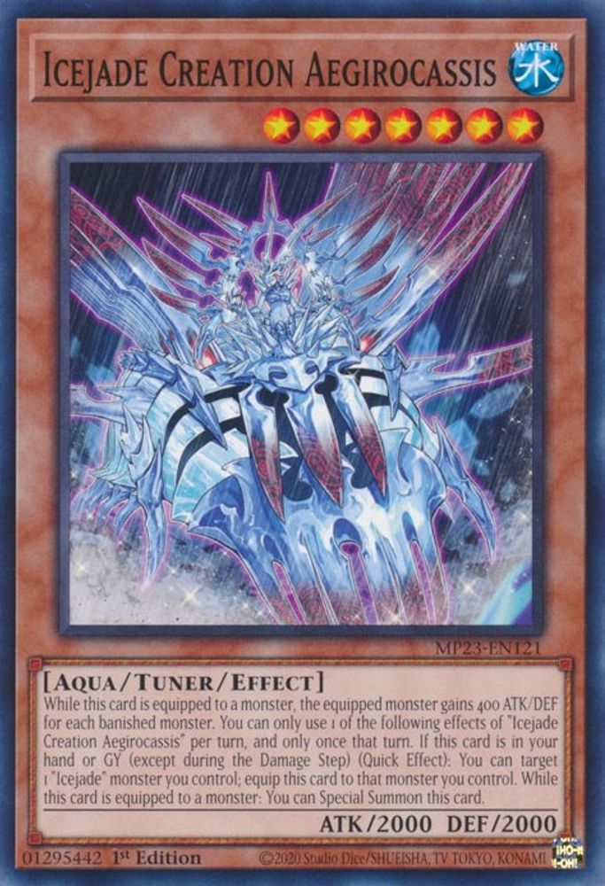 Icejade Creation Aegirocassis * Common * MP23-EN121