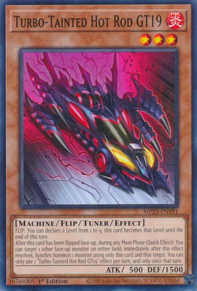 Turbo-Tainted Hot Rod GT19 * Common * MP23-EN181