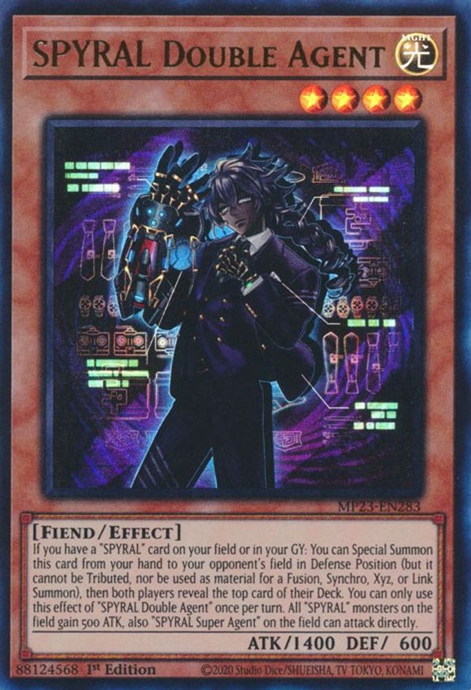 SPYRAL Double Agent * Ultra Rare * MP23-EN283