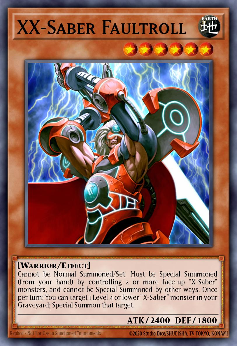 L26D-ENX04 - XX-Saber Faultroll - common - Legendary Modern Decks 2026