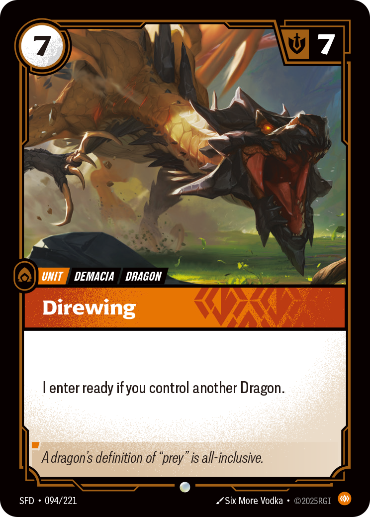 SFD-094 * Direwing * Common * Spiritforged