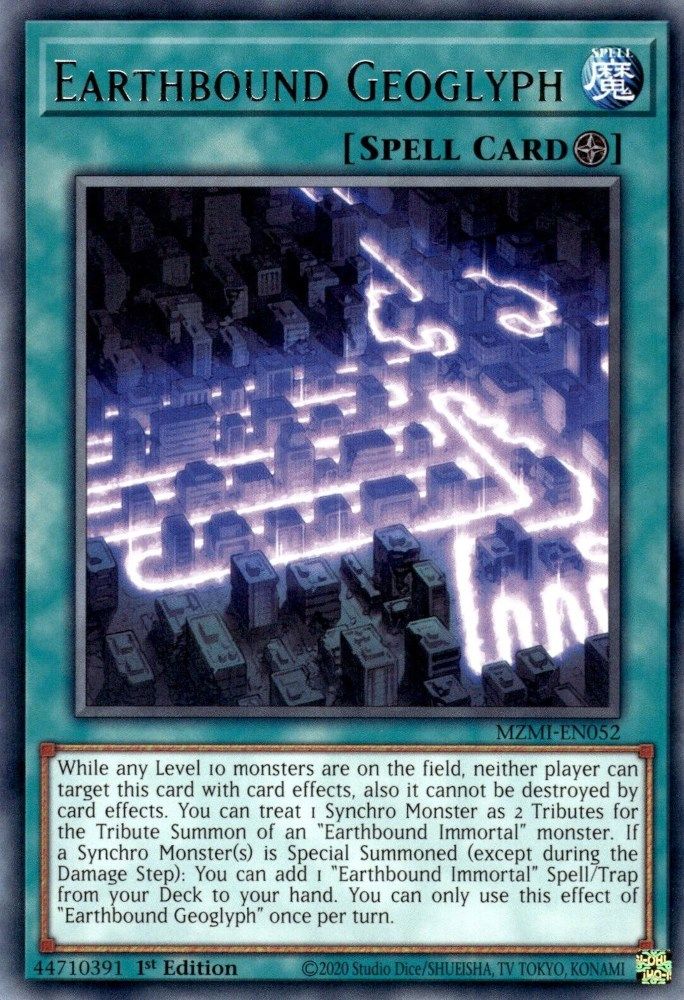 MZMI-EN052 * Earthbound Geoglyph * Rare * Maze of Millennia