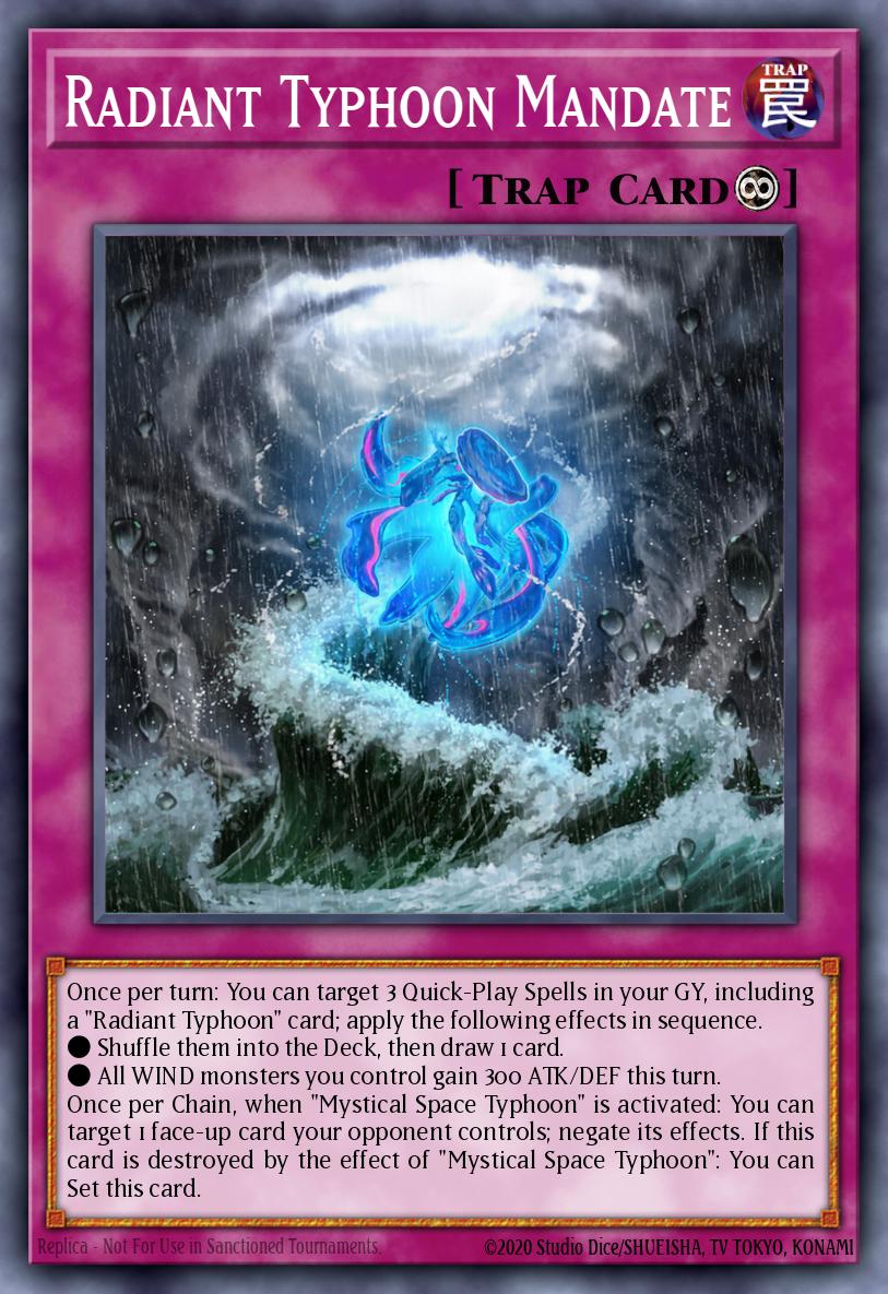 MAMO-EN118 * Radiant Typhoon Mandate * Ultra Rare * Magnificent Monsters