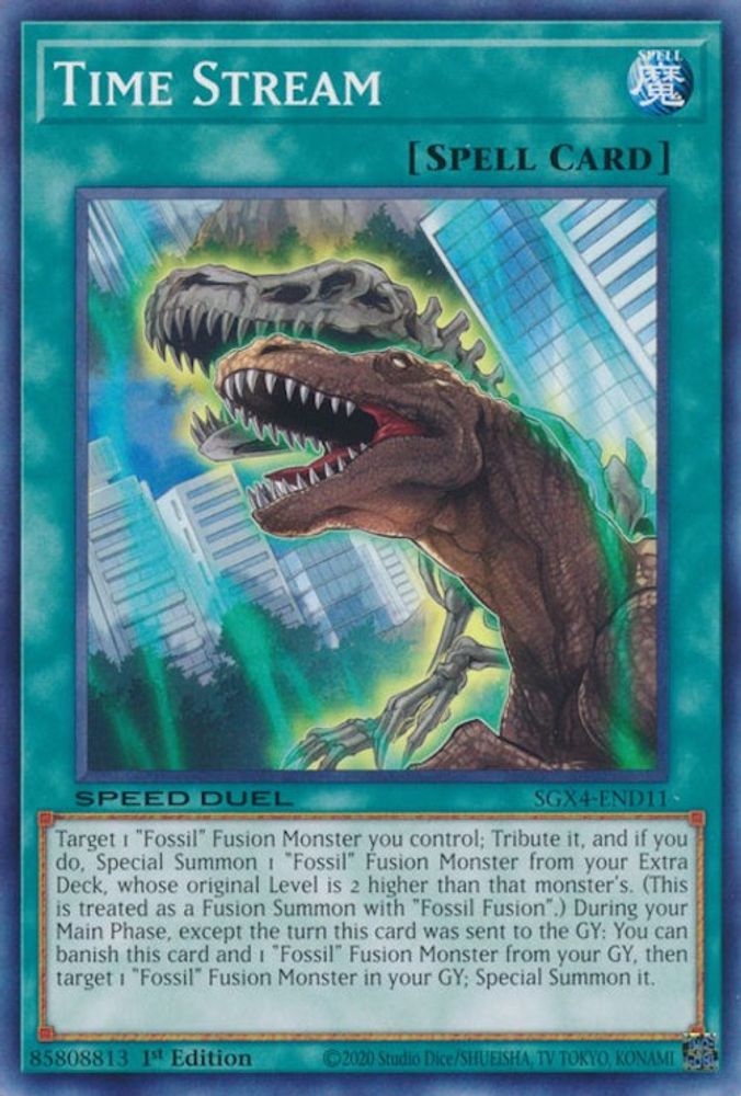 SGX4-END11 * Time Stream * Common * Speed Duel GX: Midterm Destruction