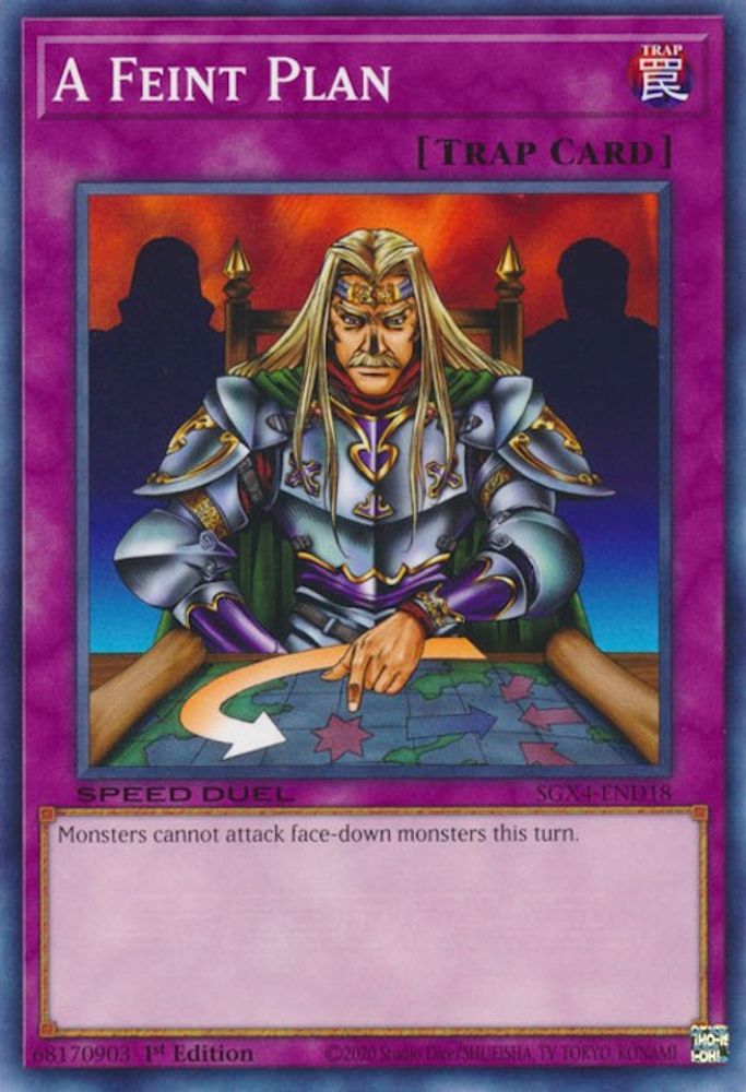 SGX4-END18 * A Feint Plan * Common * Speed Duel GX: Midterm Destruction