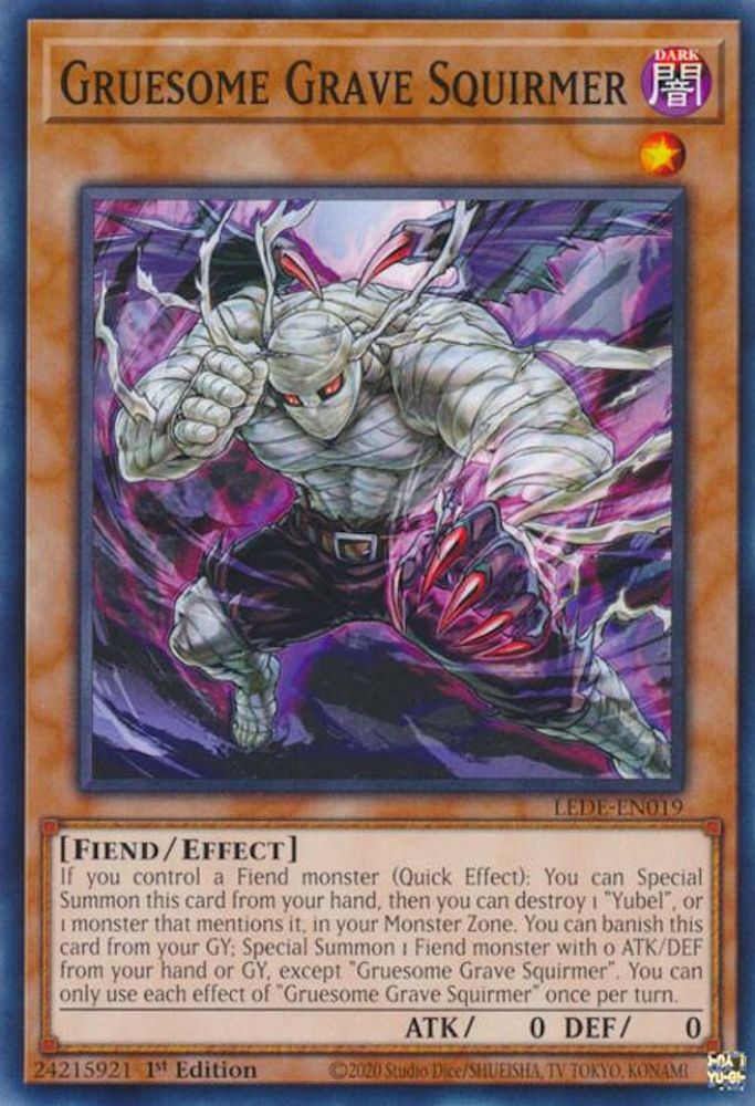 Gruesome Grave Squirmer * Common * LEDE-EN019