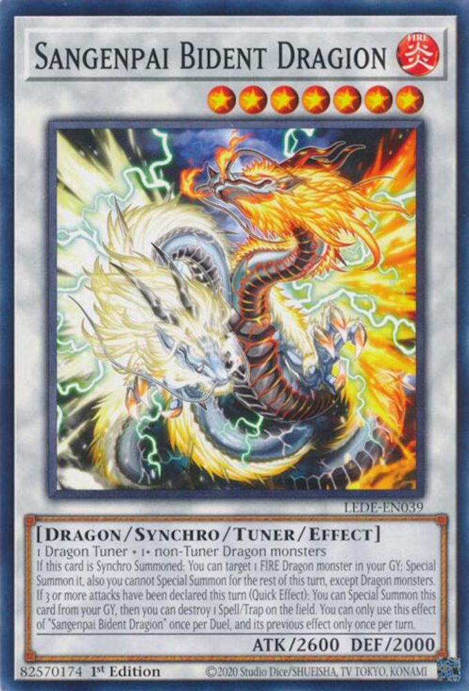 Sangenpai Bident Dragion * Common * LEDE-EN039