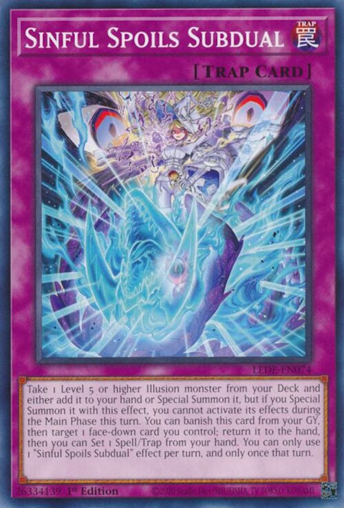 LEDE-EN074 * Sinful Spoils Subdual * Common * Legacy of Destruction