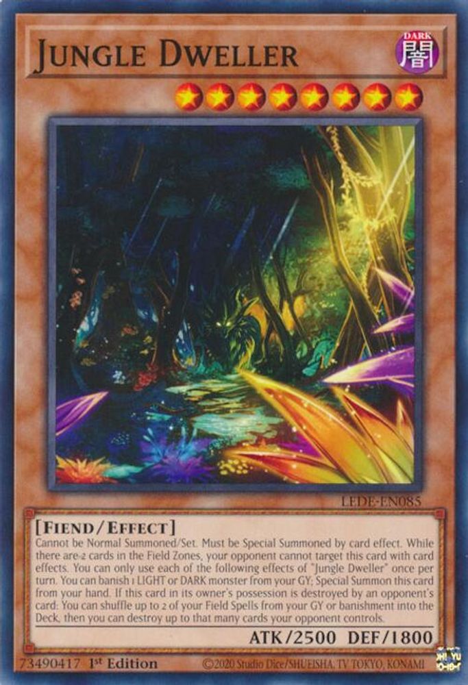 LEDE-EN085 * Jungle Dweller * Common * Legacy of Destruction