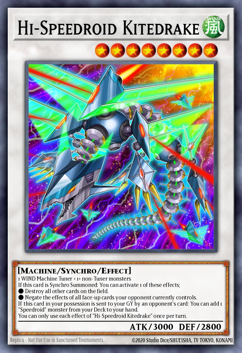 LAVD-ENS30 * Hi-Speedroid Kitedrake * Ultra Rare * Legendary Arc-V Decks