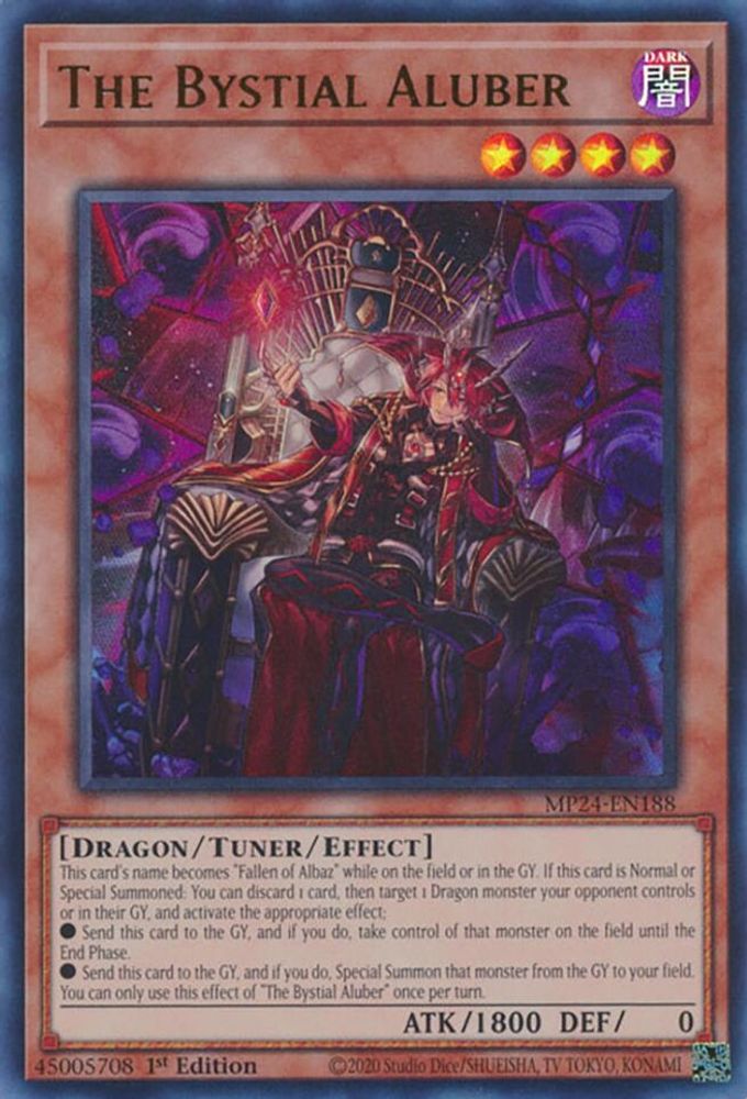 The Bystial Aluber * Ultra Rare * MP24-EN188