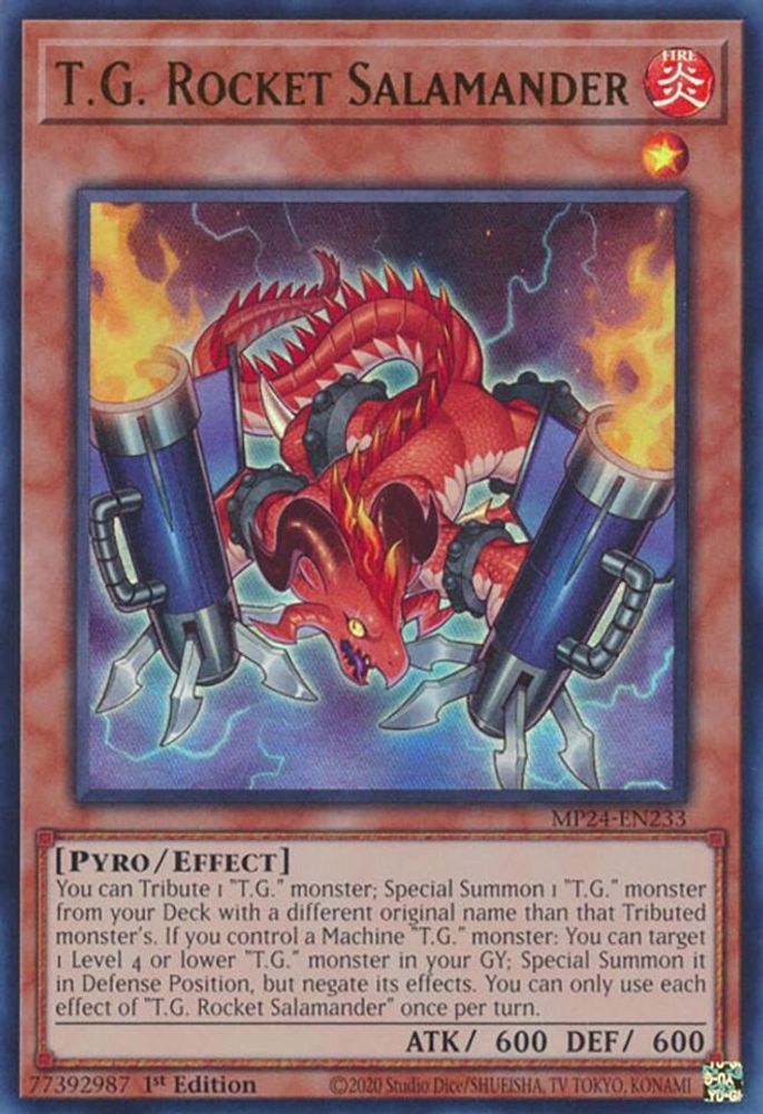 T.G. Rocket Salamander * Ultra Rare * MP24-EN233