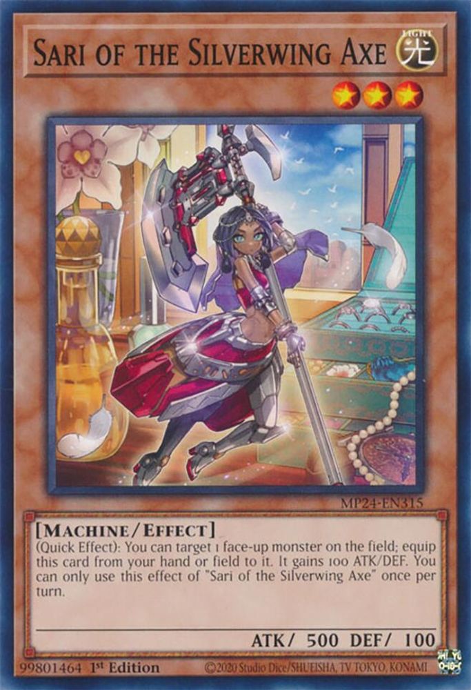 MP24-EN315 * Sari of the Silverwing Axe * Common * 25th Anniversary Tin: Dueling Mirrors