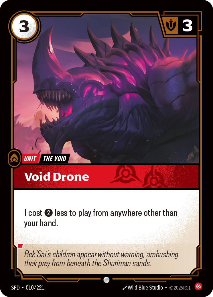 SFD-010 * Void Drone * Common * Spiritforged