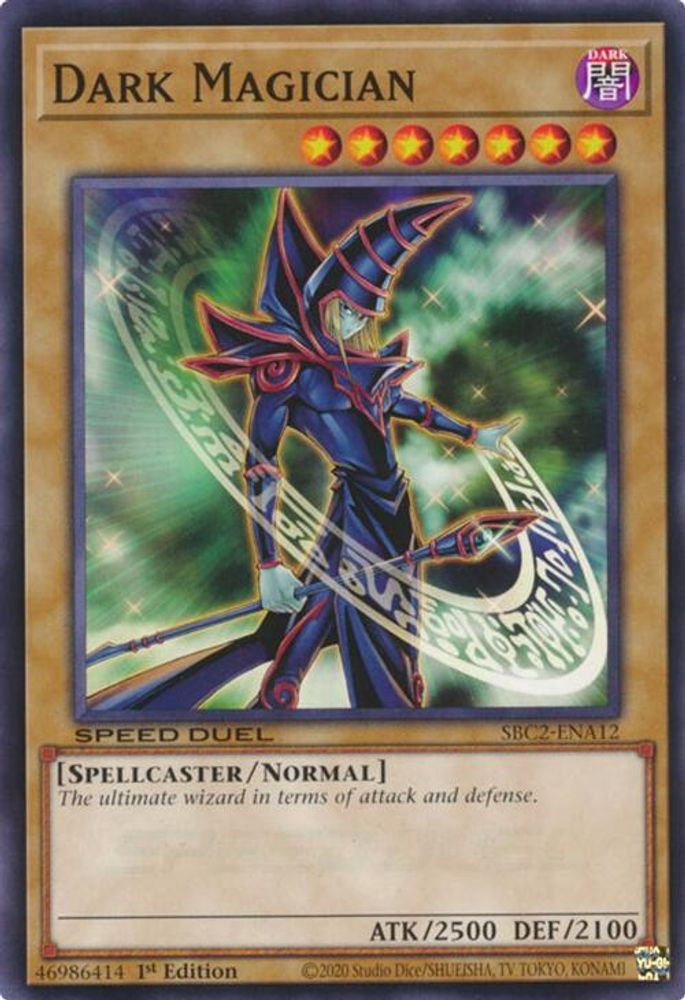SBC2-ENA12 * Dark Magician * Common * Speed Duel: Battle City Finals